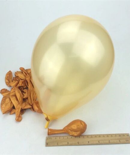 Σετ μπαλόνια gold pearl 10 τμχ