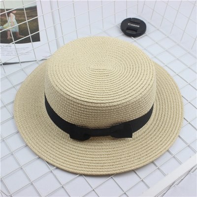 Καπέλο Panama για τις bachelorettes με μαύρη κορδέλα