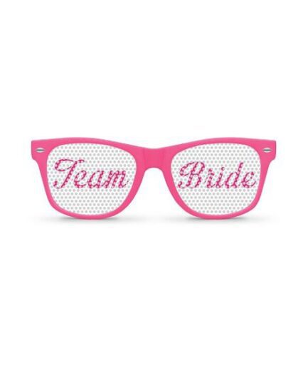 Φούξια γυαλιά μπάτσελορ Team Bride