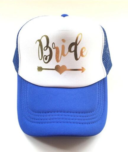 Bride Bachelorette καπέλο γαλανό