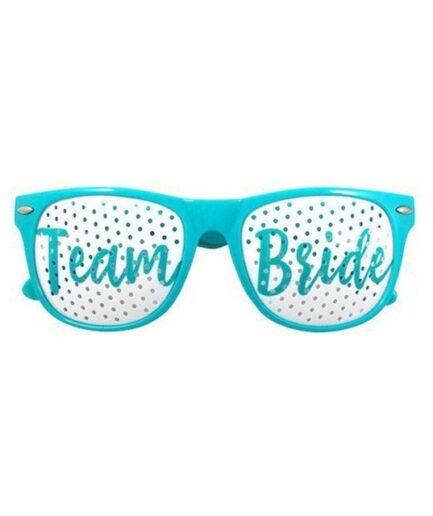 Γαλάζια γυαλιά μπάτσελορ Team Bride