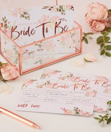 Bride to Be Advice Cards - Κάρτες Συμβουλών