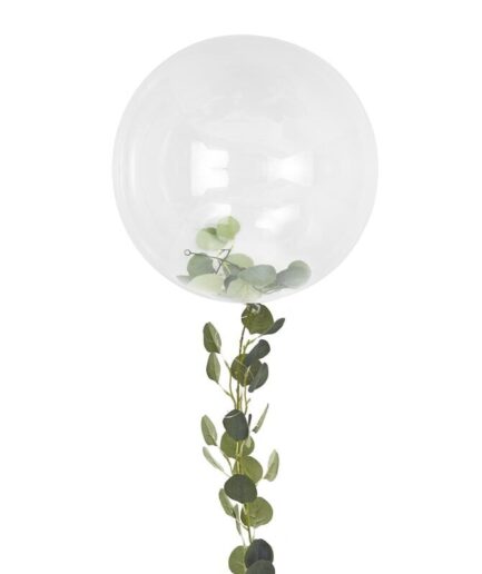 Orb Baloons with Vine Foliage